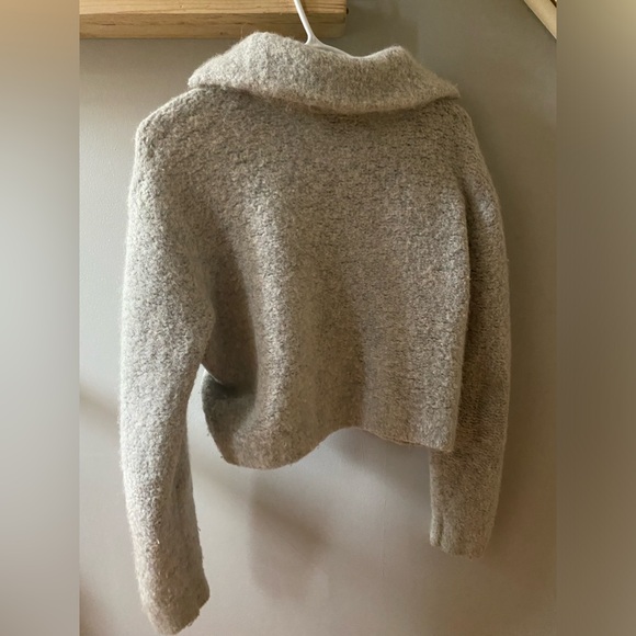 Wilfred Free Gwyneth quarter zip alpaca sweater - Picture 4 of 4